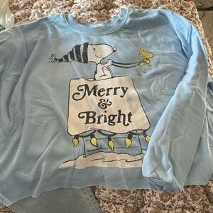 Christmas Snoopy Sweatshirt